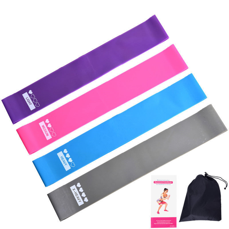 Resistance Bands Set for Fitness, Yoga, and Bodybuilding Workouts